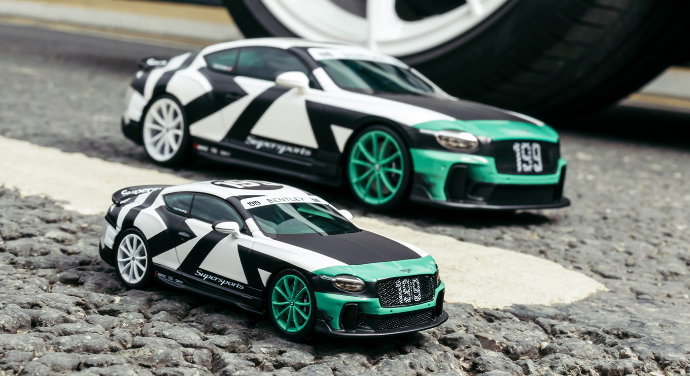 Bentley Motors launches Supersports FULLSEND miniatures — article image